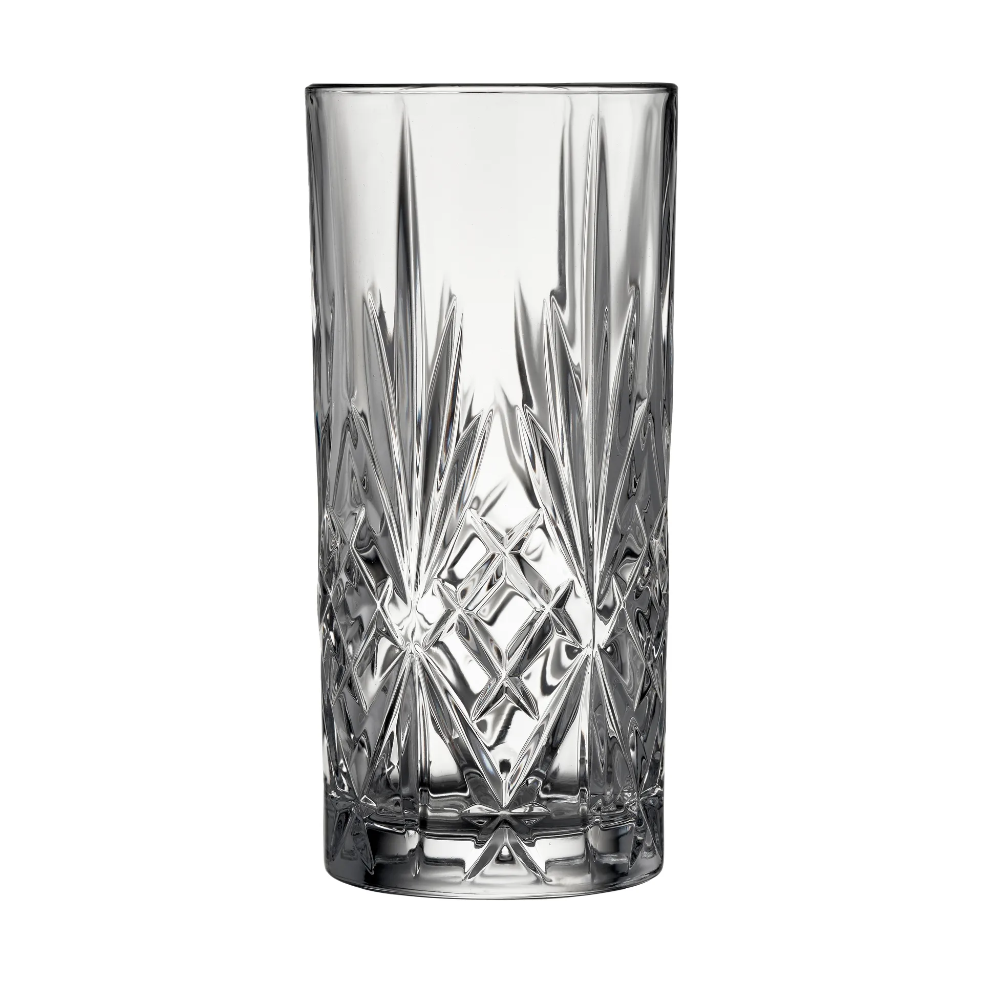 Melodia kande og highballglas 7 dele, Krystal Lyngby Glas