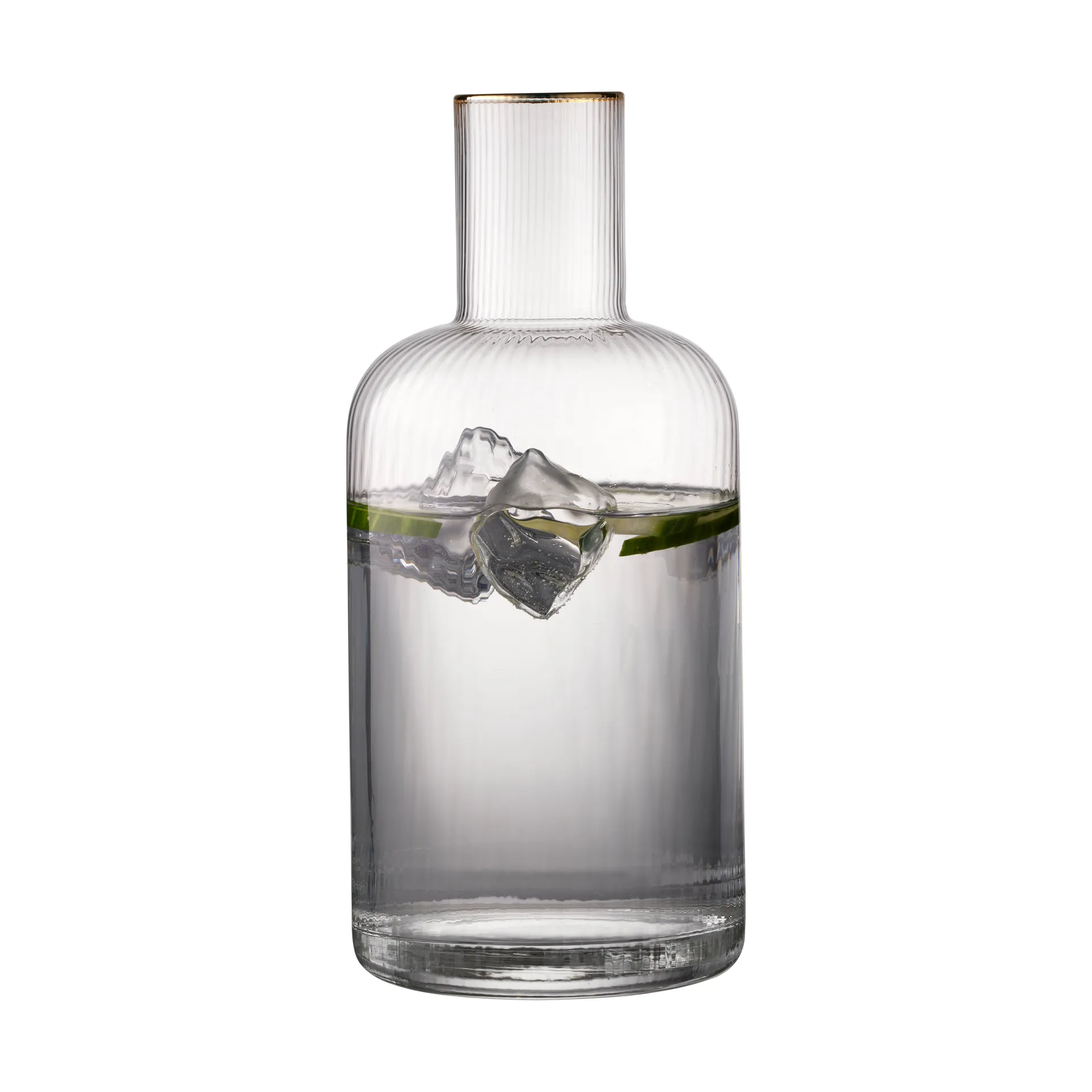 Palermo Gold karaffel 1,5 L, Klar/Guld Lyngby Glas