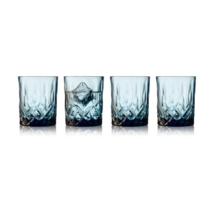 Sorrento whiskyglas 32 cl 4-pak, Blue Lyngby Glas