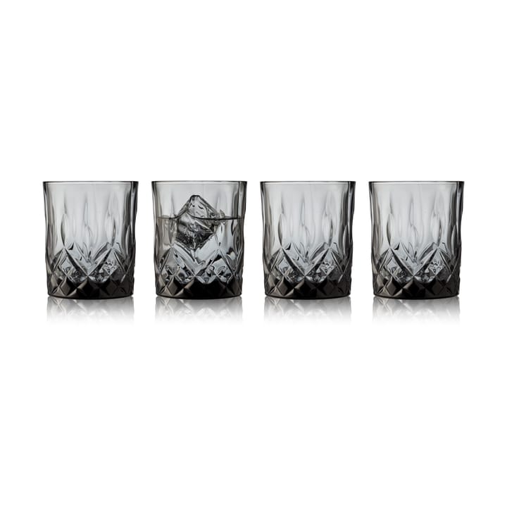 Sorrento whiskyglas 32 cl 4-pak, Smoke Lyngby Glas