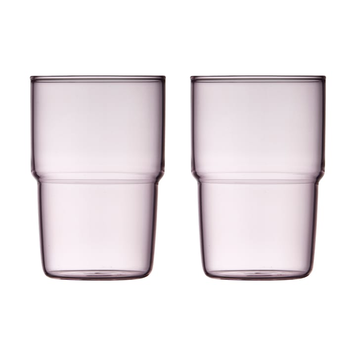 Torino glas 40 cl 2-pak, Pink Lyngby Glas