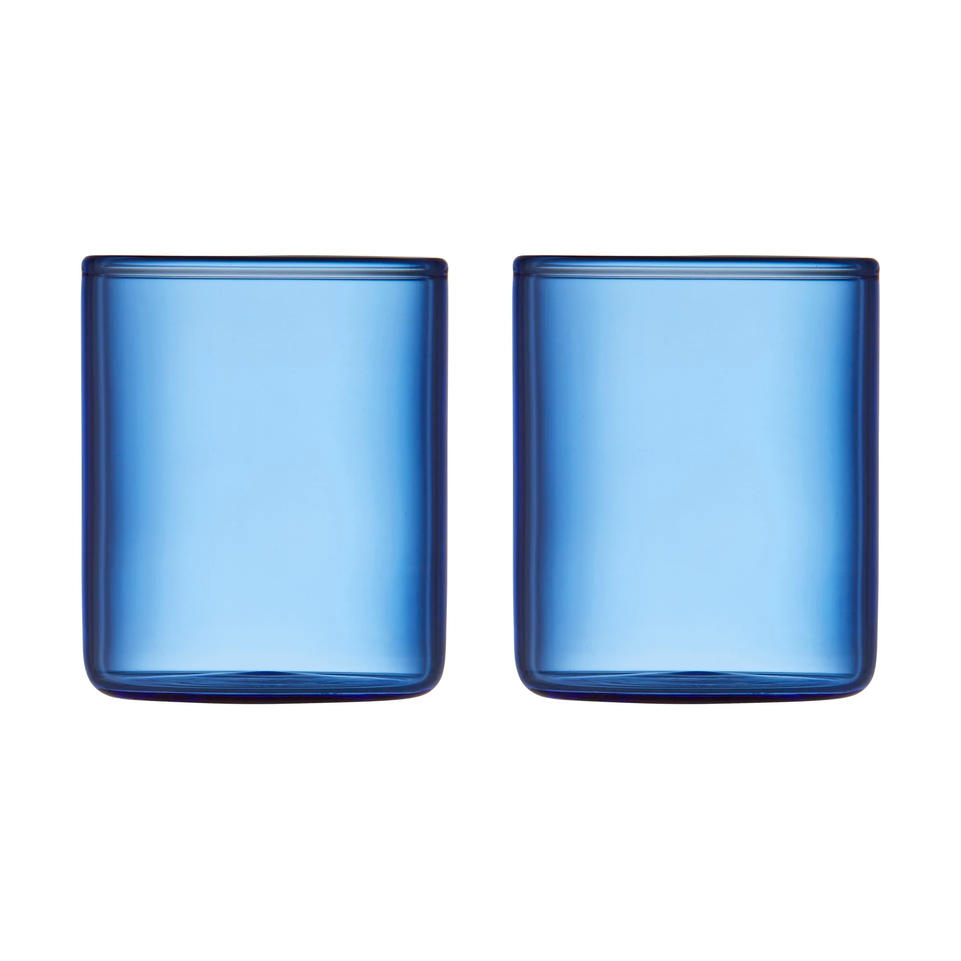 Torino shotglas 6 cl 2-pak, Blue Lyngby Glas