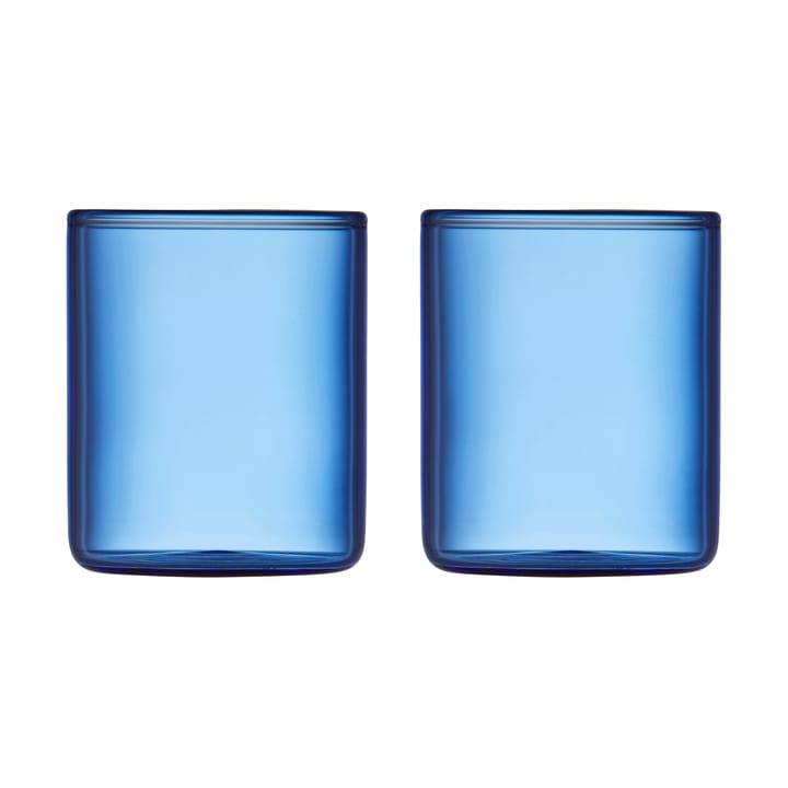 Torino shotglas 6 cl 2-pak, Blue Lyngby Glas