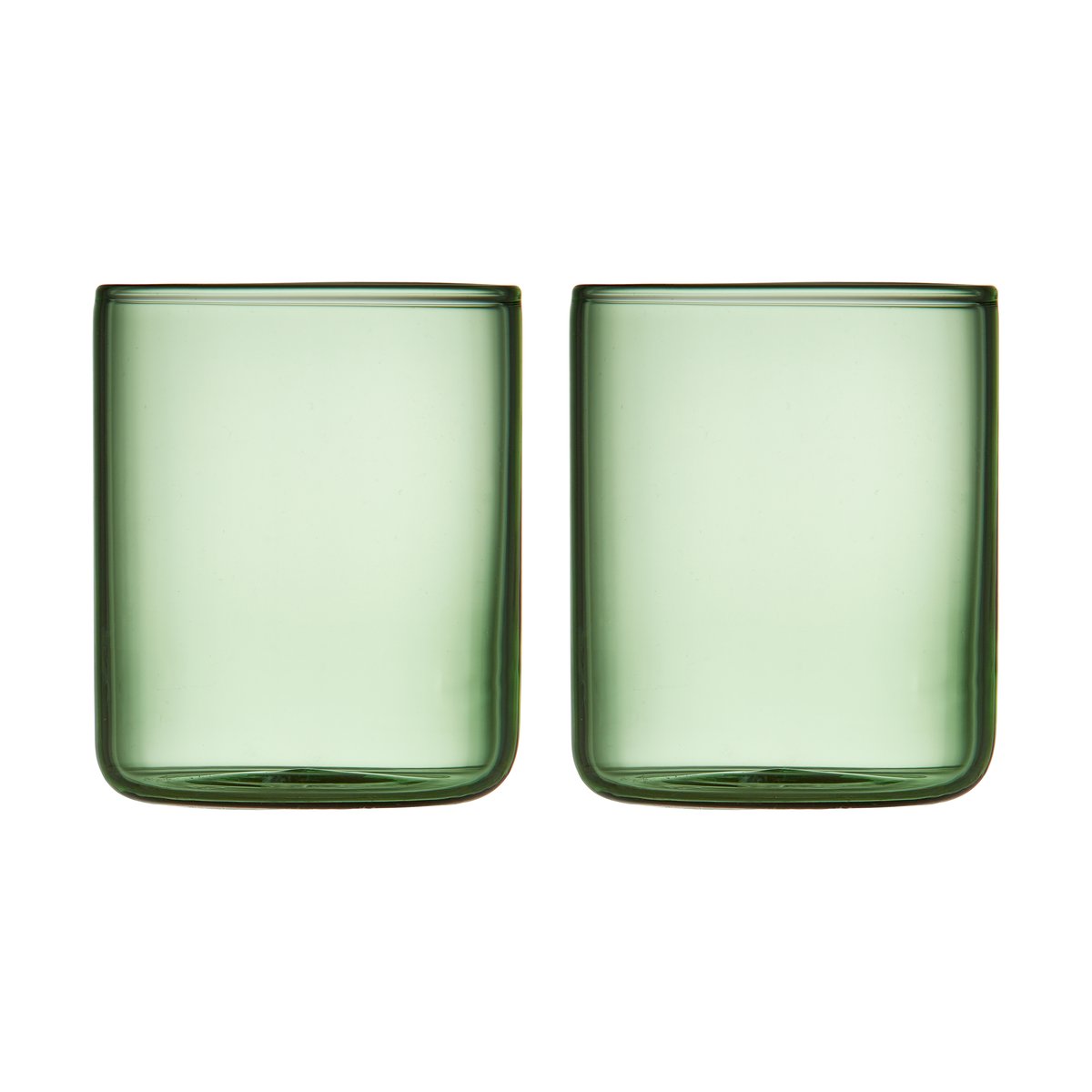 Lyngby Glas Torino shotglas 6 cl 2-pak Green