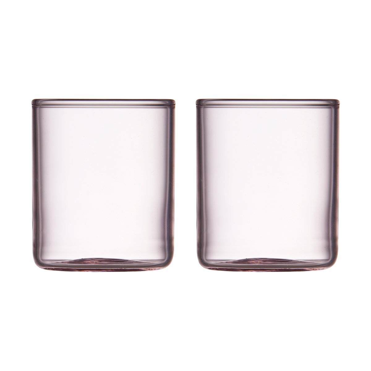 Lyngby Glas Torino shotglas 6 cl 2-pak Pink