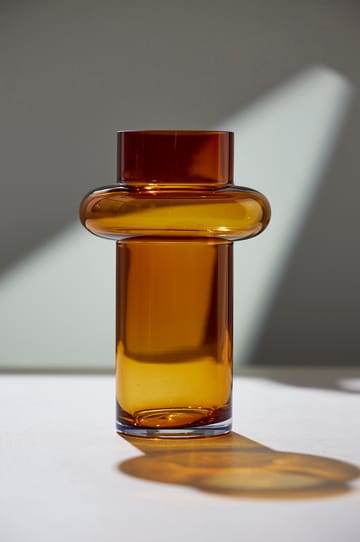 Tube vase glas 30 cm - Amber - Lyngby Glas