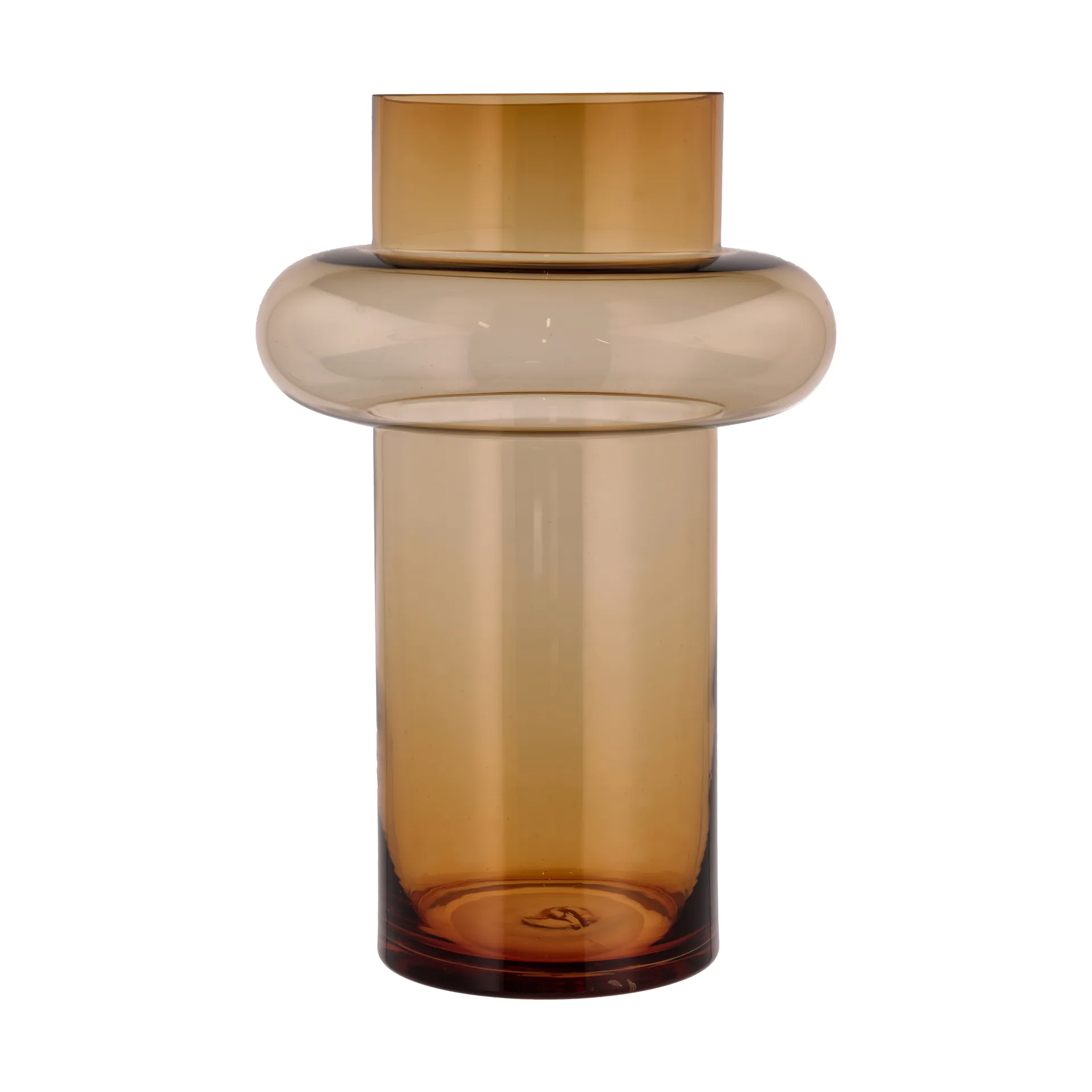 Tube vase glas 40 cm, Amber Lyngby Glas