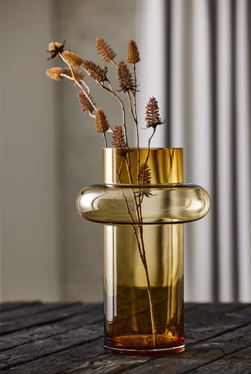 Tube vase glas 40 cm - Amber - Lyngby Glas