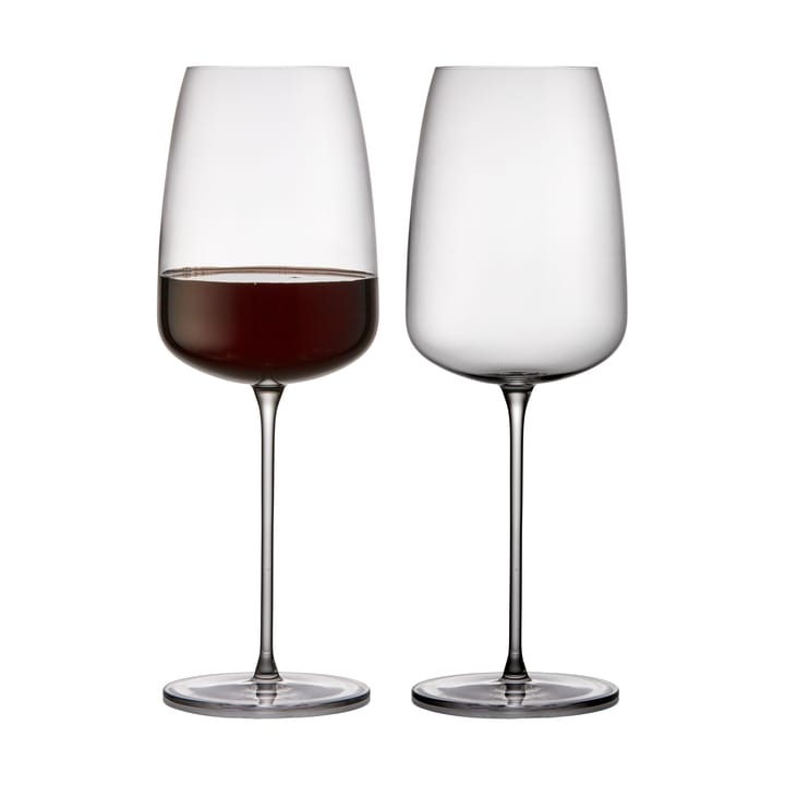 Veneto Bourgogne vinglas 77 cl 2-pak, Clear Lyngby Glas