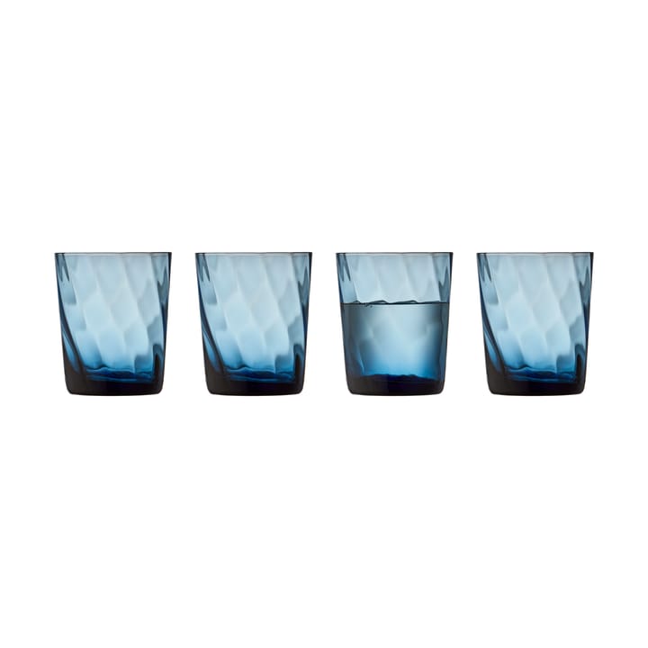 Vienna vandglas 30 cl 4-pak, Blue Lyngby Glas