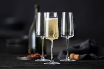 Zero champagneglas 30 cl 4-pak - Krystal - Lyngby Glas