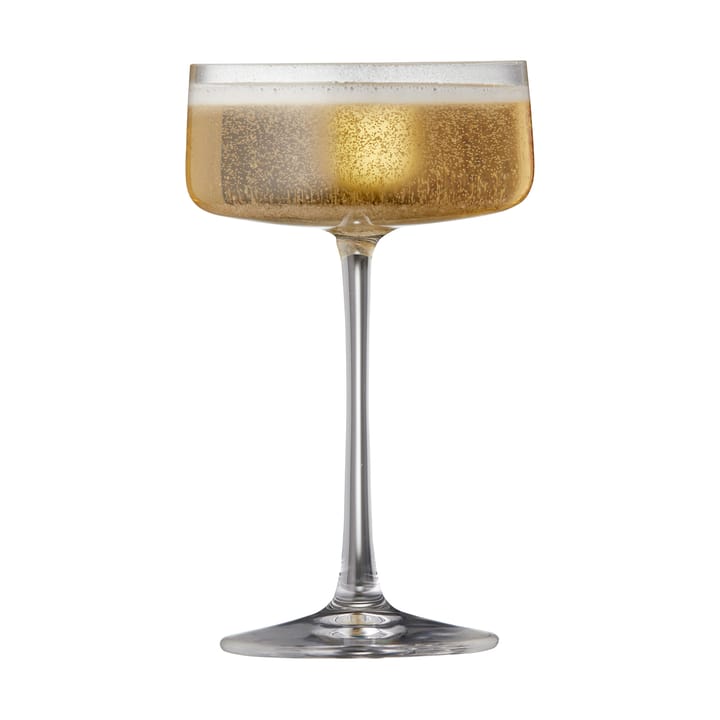 Zero champagneglas coupe 26 cl 4-pak, Krystal Lyngby Glas