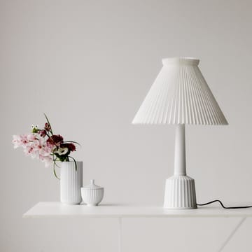 Esben Klint bordlampe - hvid, H44 cm - Lyngby Porcelæn