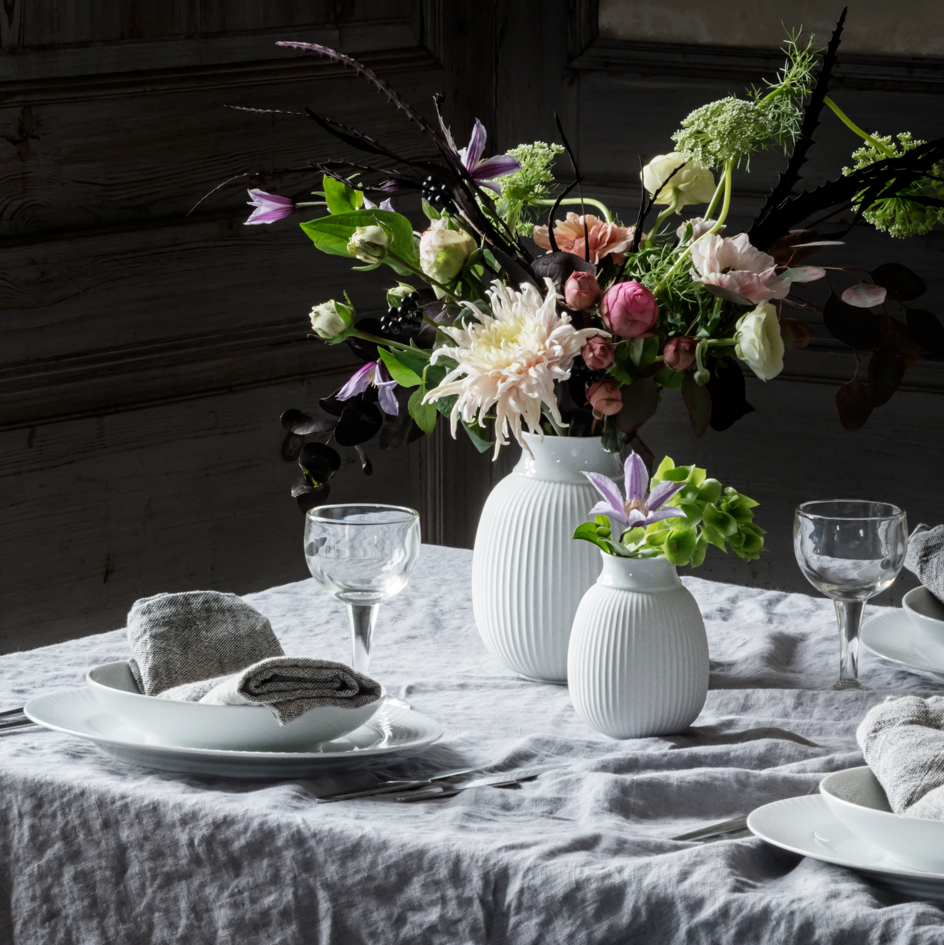 Lyngby Curve vase 12 cm Lyngby Porcelæn | KitchenTime