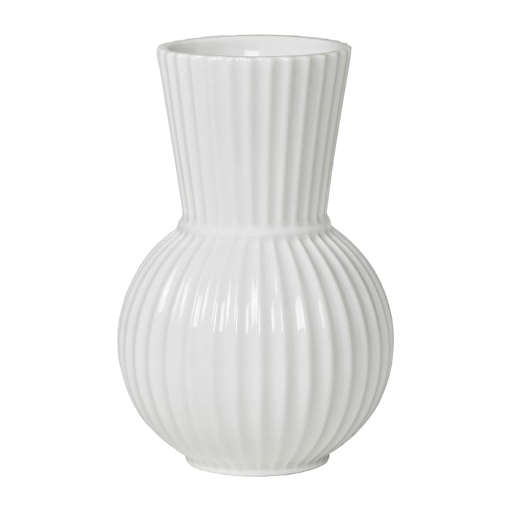 Lyngby Tura vase hvid, 18 cm Lyngby Porcelæn