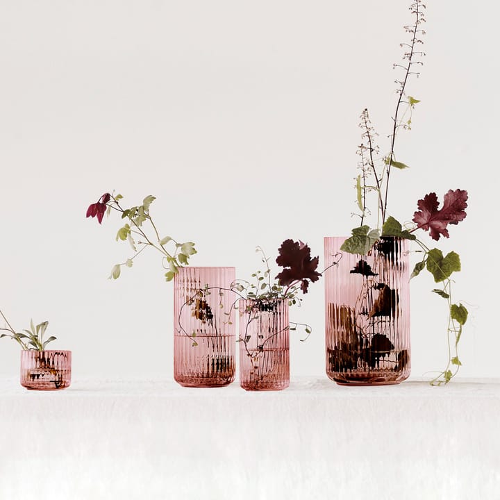 Lyngby vase glas burgundy, 31 cm Lyngby Porcelæn