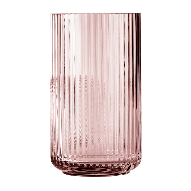 Lyngby Porcelæn Lyngby vase glas burgundy 31 cm
