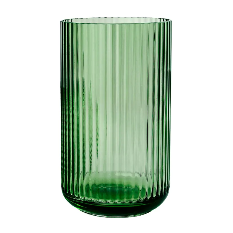 Lyngby vase glas Copenhagen grøn, 38 cm Lyngby Porcelæn