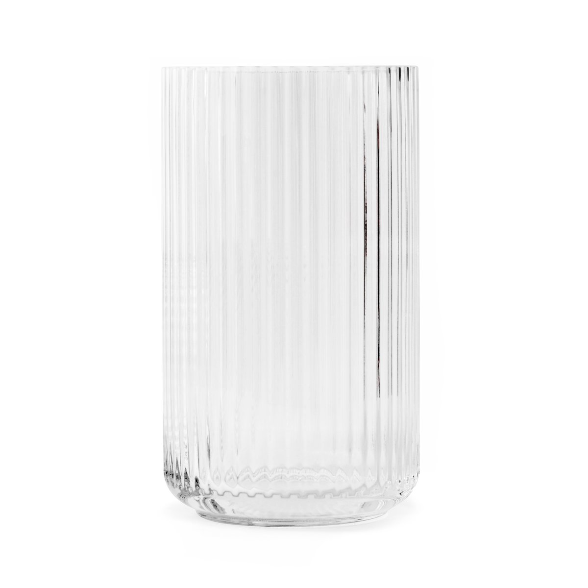 Lyngby Porcelæn Lyngby vase glas klar 25 cm