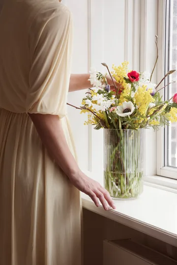 Lyngby vase glas klar - 25 cm - Lyngby Porcelæn