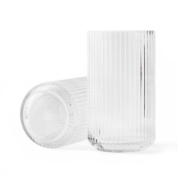 Lyngby vase glas klar, 25 cm Lyngby Porcelæn