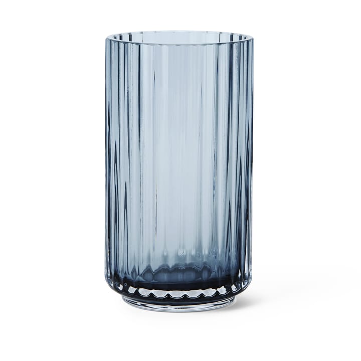 Lyngby vase glas midnatsblå, 12,5 cm Lyngby Porcelæn