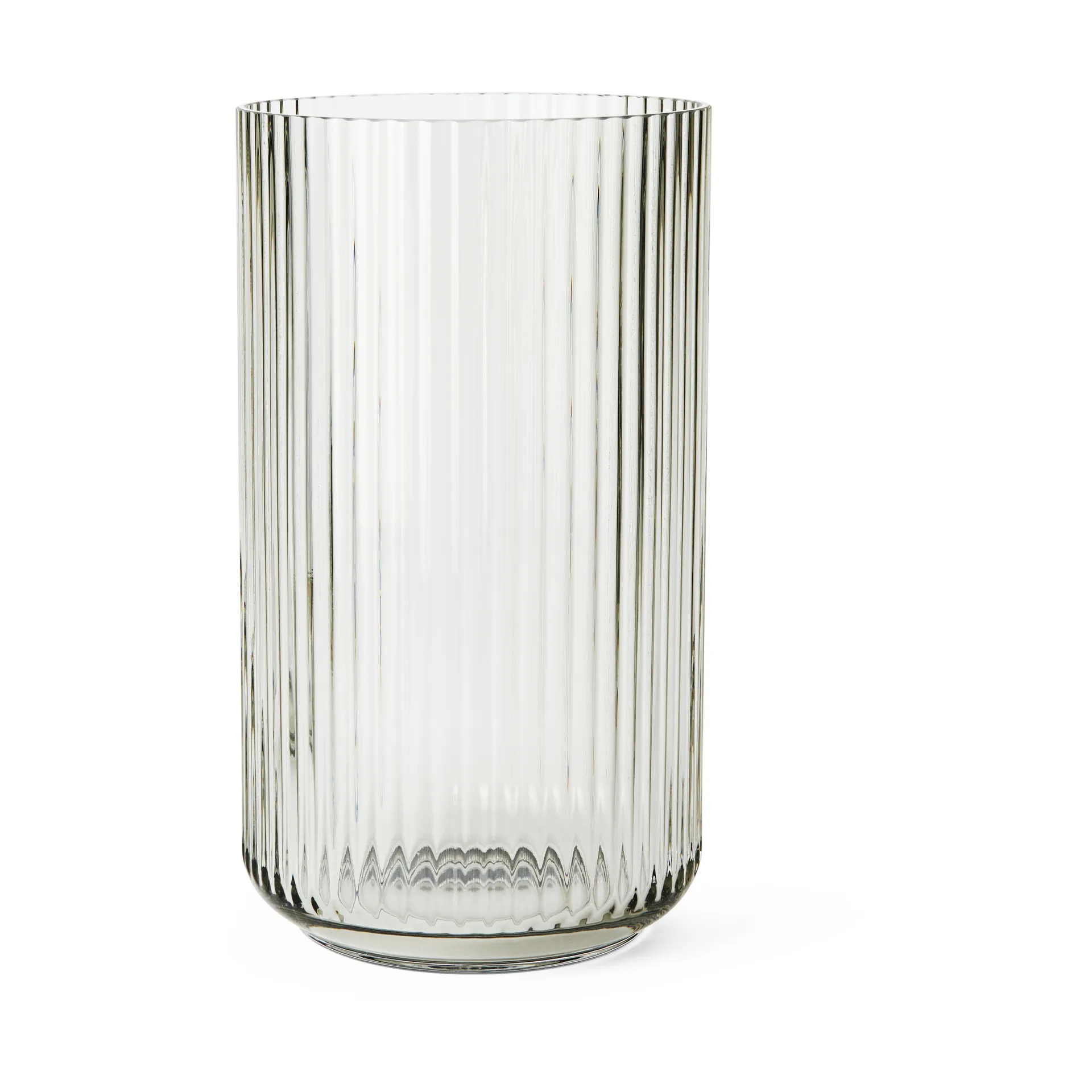 Lyngby vase glas smoke, 31 cm Lyngby Porcelæn