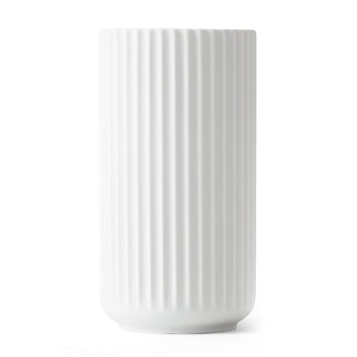 Lyngby vase hvid mat - 20 cm - Lyngby Porcelæn