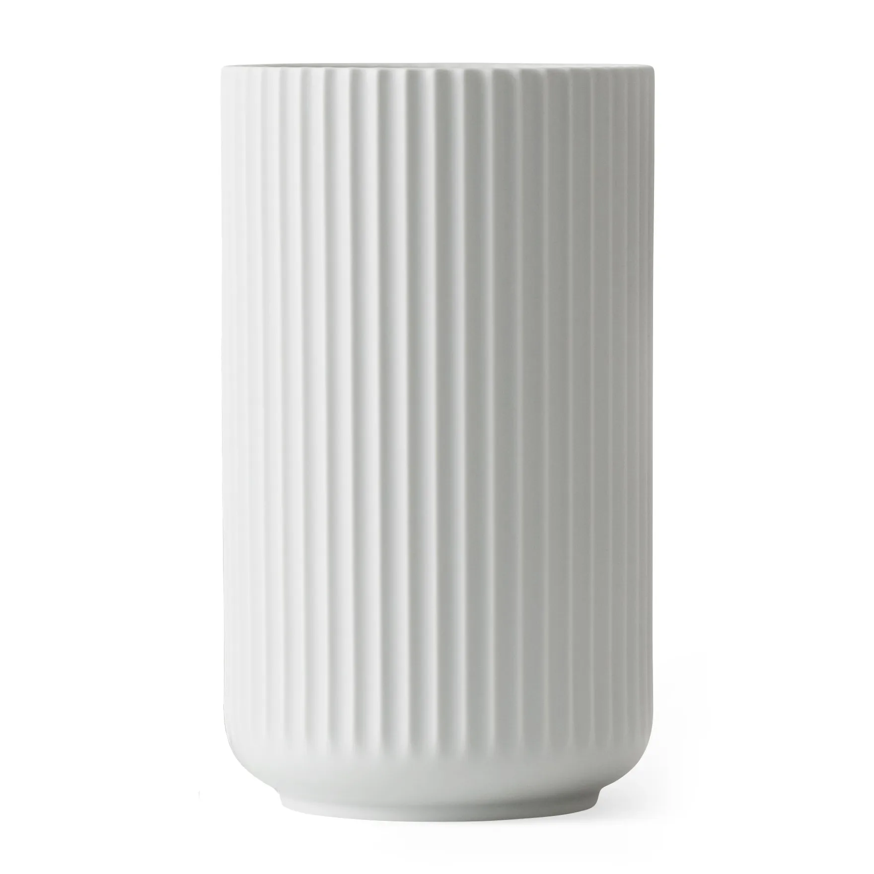 Lyngby vase hvid mat, 25 cm Lyngby Porcelæn