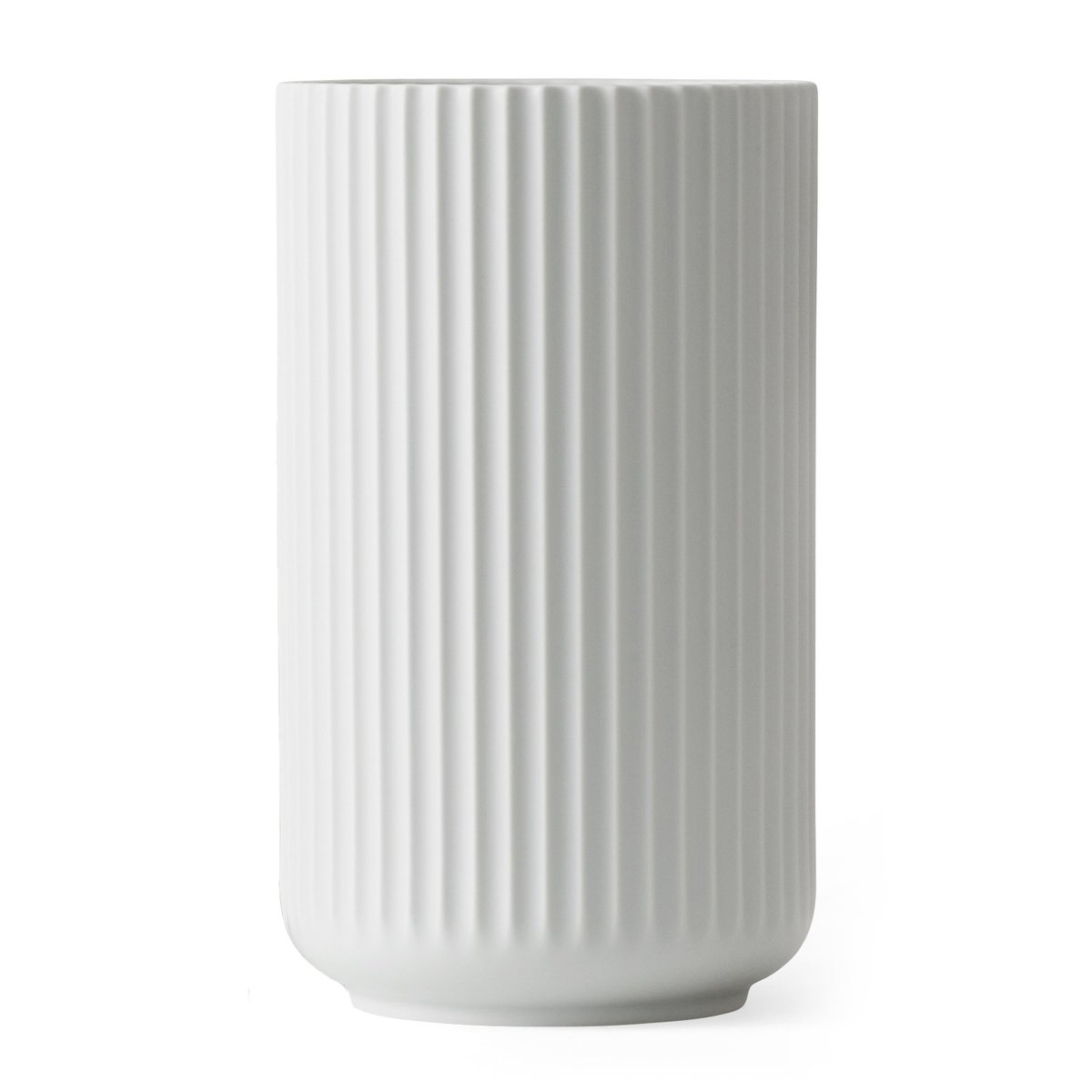 Lyngby Porcelæn Lyngby vase hvid mat 25 cm
