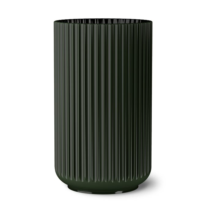 Lyngby vase, Mørkegrøn, 31 cm Lyngby Porcelæn