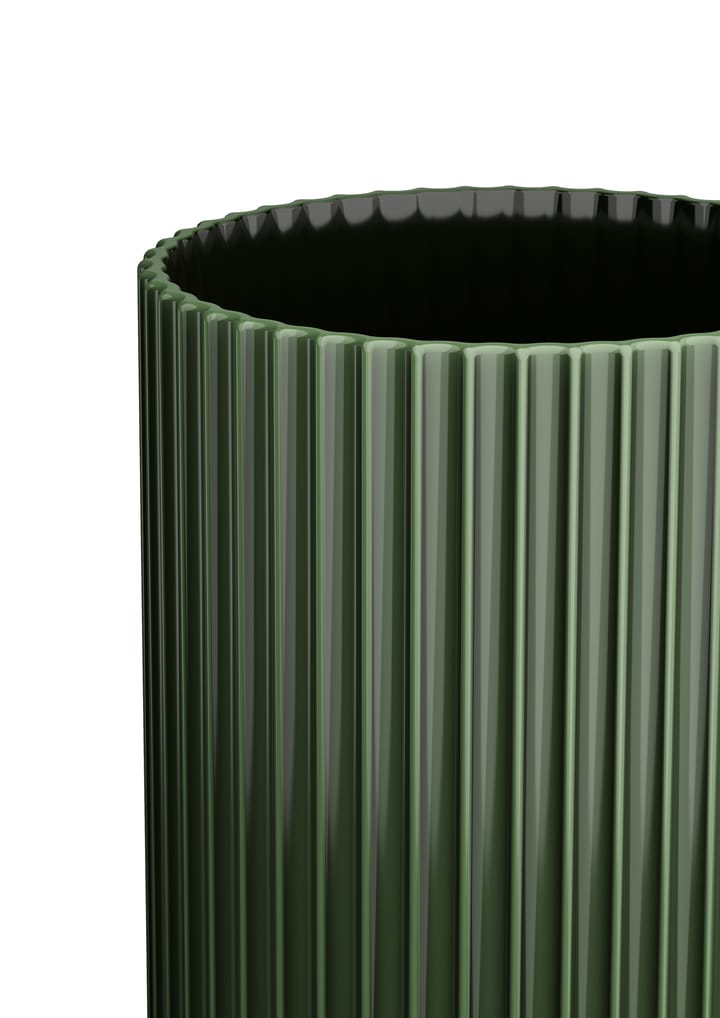 Lyngby vase, Mørkegrøn, 31 cm Lyngby Porcelæn