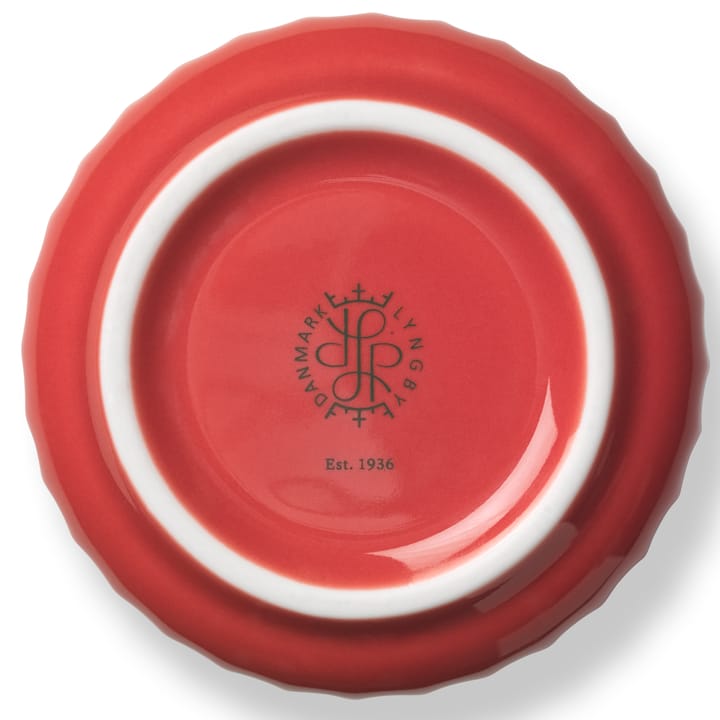 Lyngby vase, Rød, 15,5 cm Lyngby Porcelæn