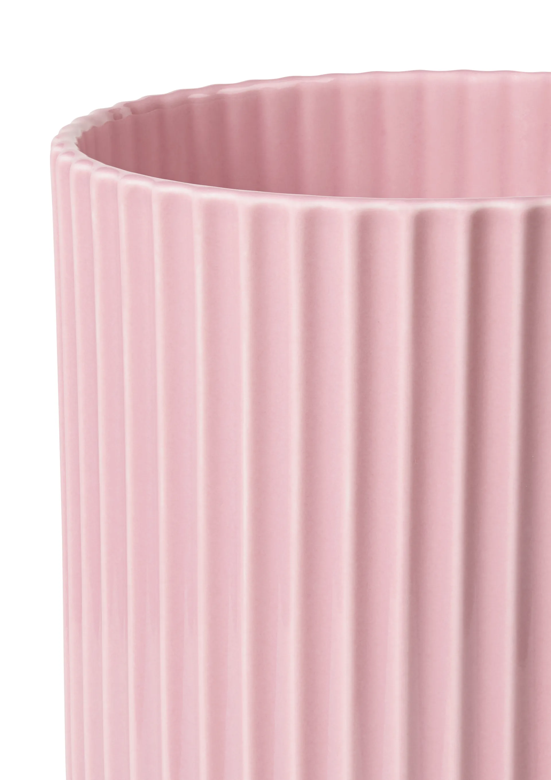 Lyngby vase, Rosa, 25 cm Lyngby Porcelæn
