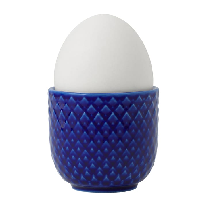 Rhombe æggebæger Ø5 cm, Mørkeblå Lyngby Porcelæn