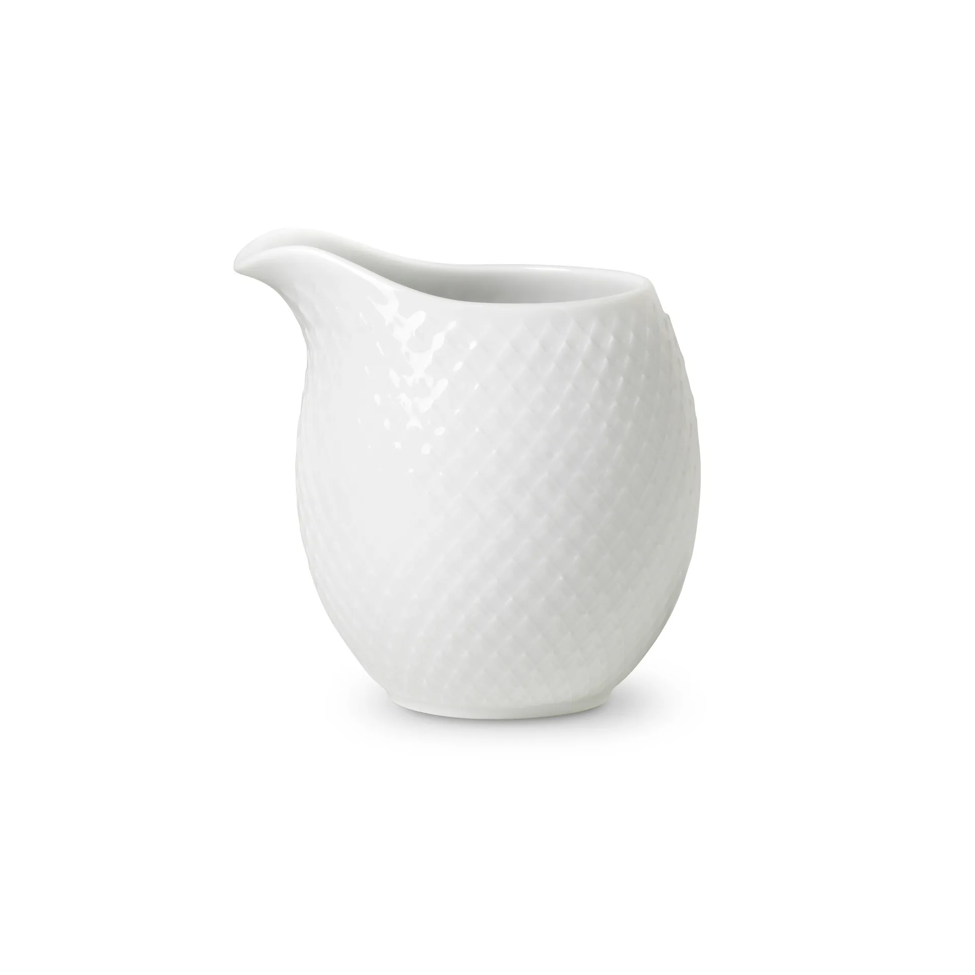 Rhombe mælkekande 39 cl, Hvid Lyngby Porcelæn