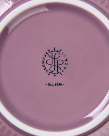 Rhombe skål Ø15,5 cm - Lilla - Lyngby Porcelæn