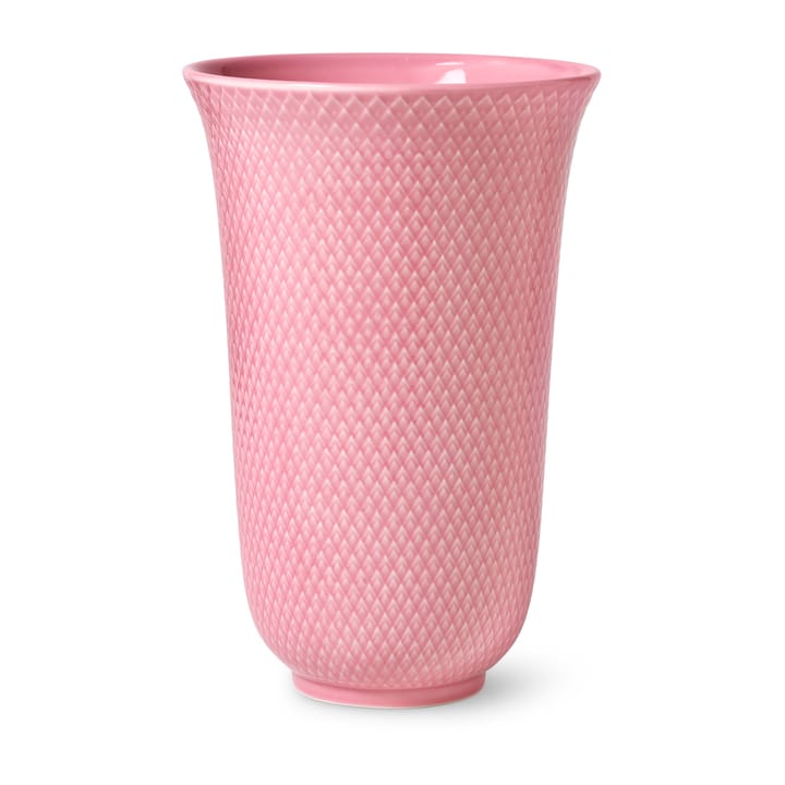 Rhombe vase 20 cm, Rosa Lyngby Porcelæn
