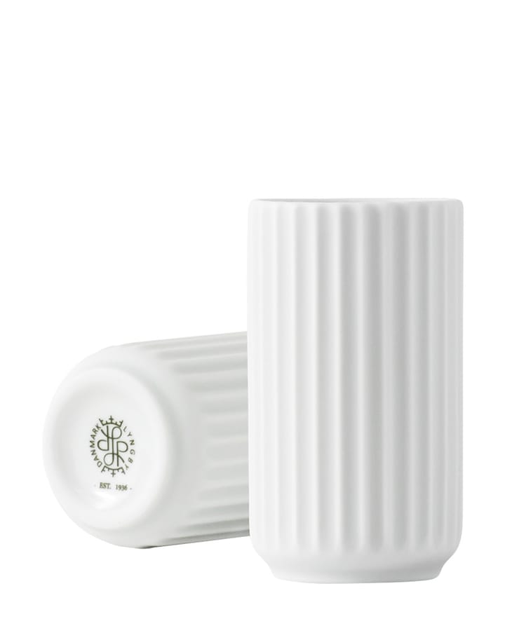 Vase porcelæn 6 cm - Hvid - Lyngby Porcelæn