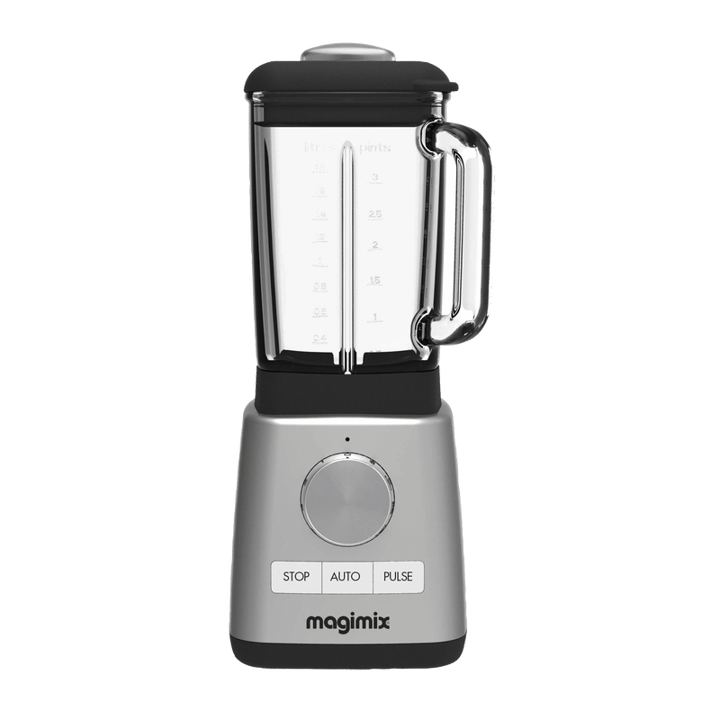 Power blender med glaskande 1,8 l - Mat stål - Magimix