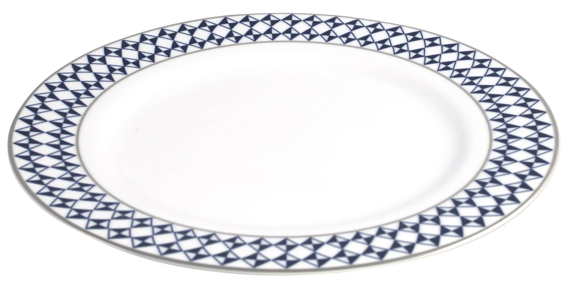 Tokyo Origami tallerken 28 cm, Blå Magnor