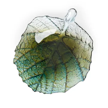 Folia skål stor - Forest green - Målerås Glasbruk