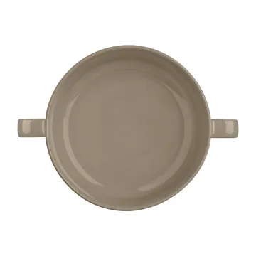 Alku skål med greb 50 cl - Terra/White - Marimekko