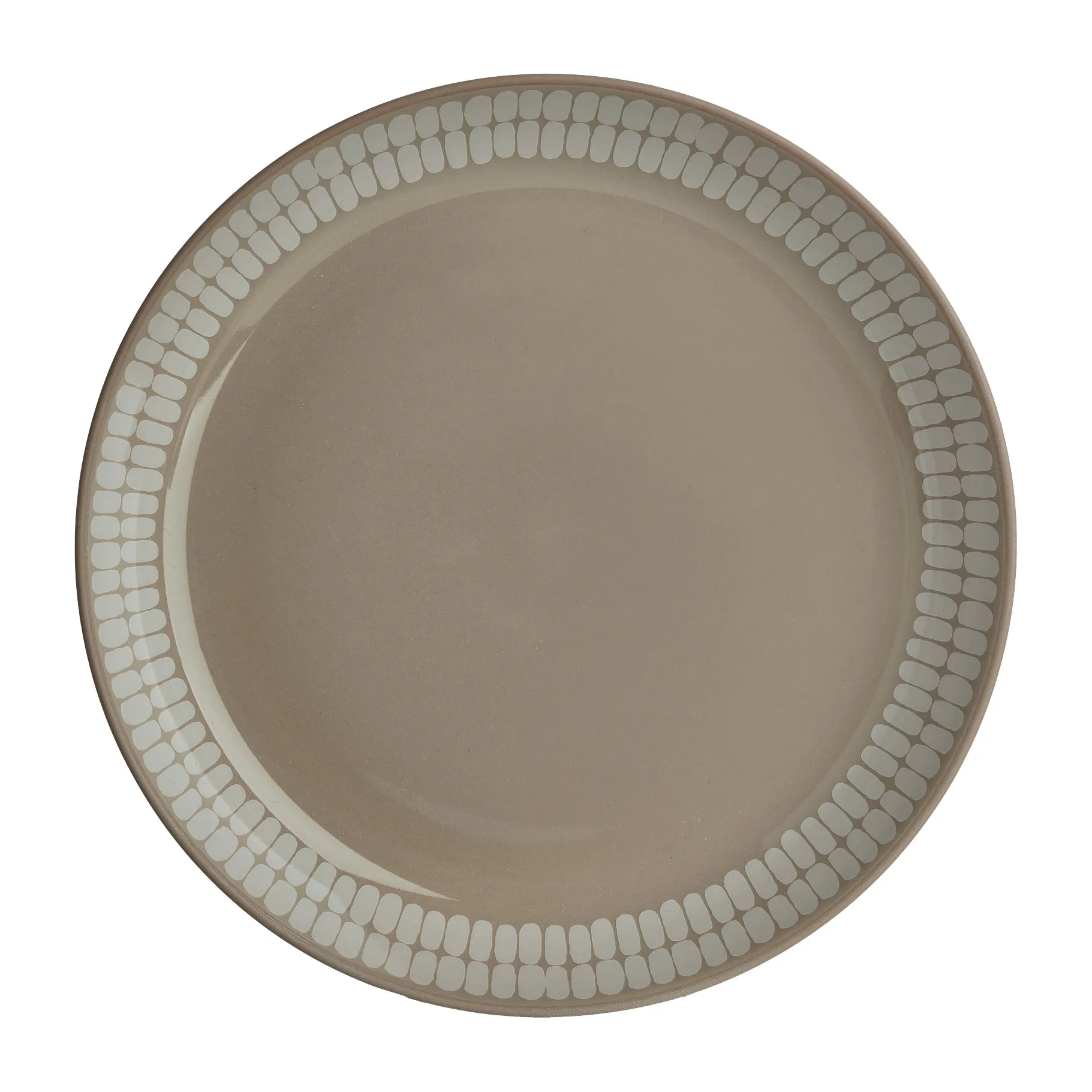 Alku tallerken Ø20,5 cm, Terra/White Marimekko