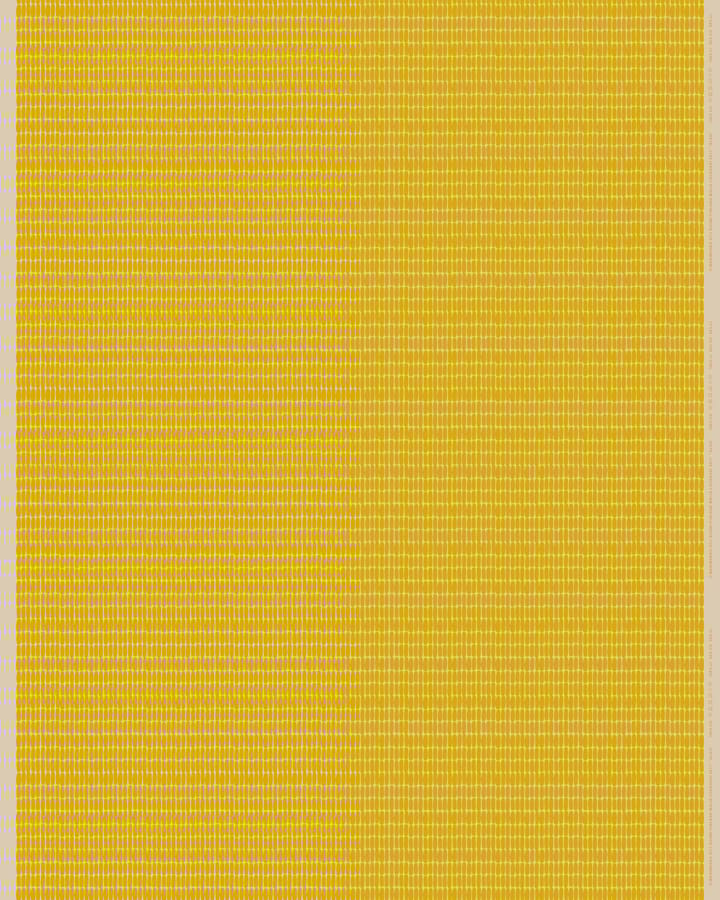 Alku voksduk bomuld-linned, Linen-yellow Marimekko