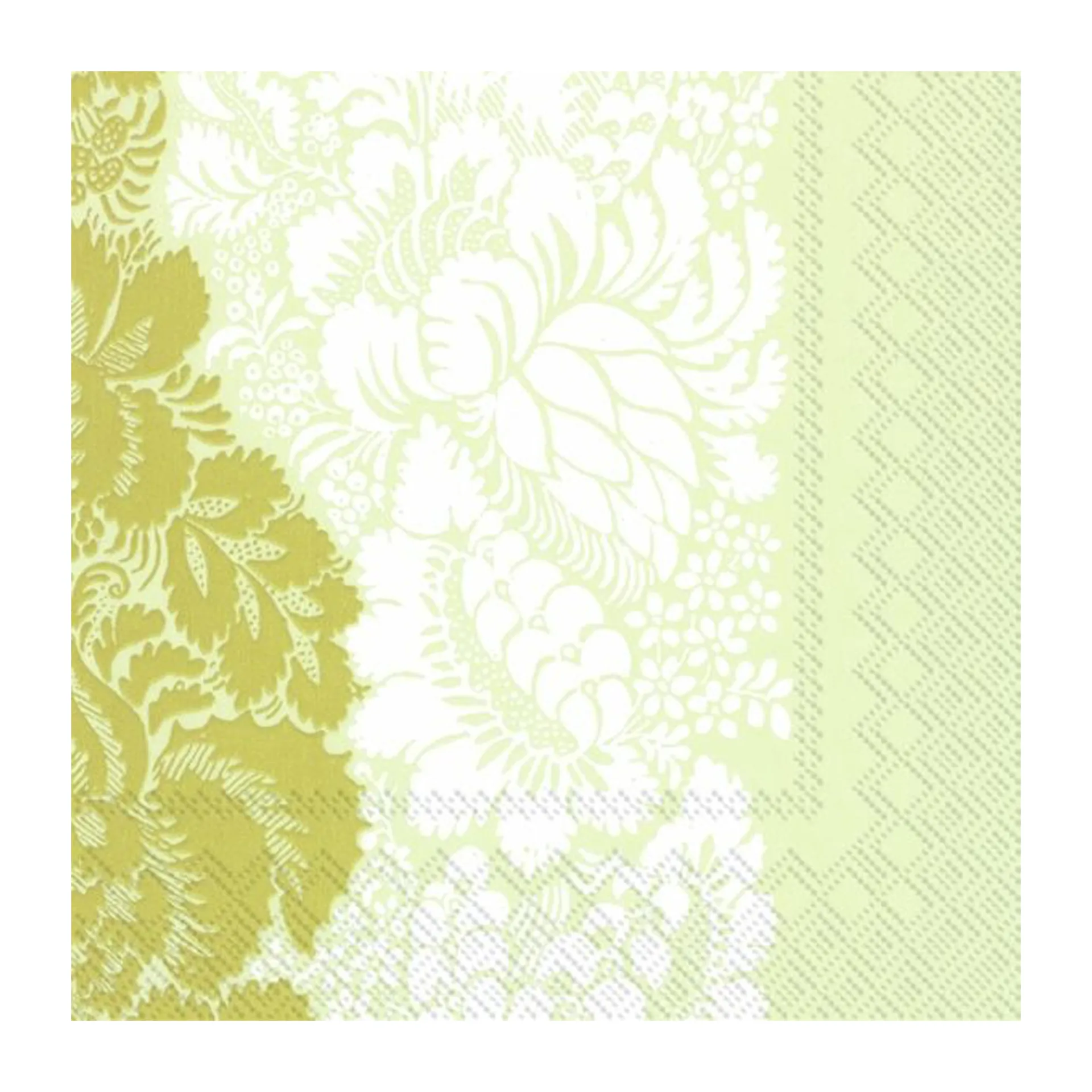 Ananas servietter 33x33 cm 20-pak, Light green Marimekko
