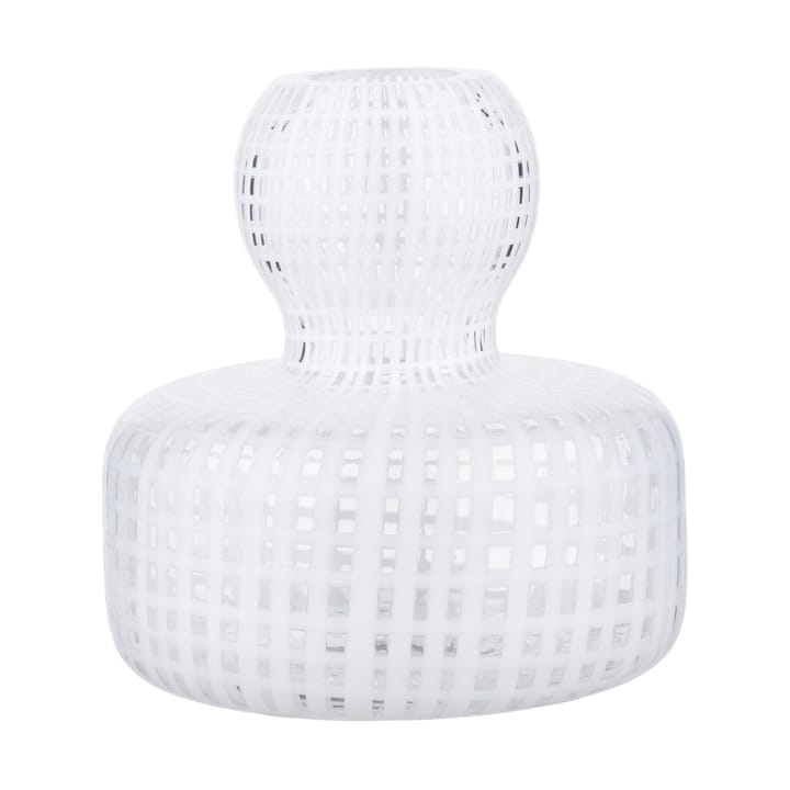 Flower vase Ø10 cm - Clear-hvid - Marimekko