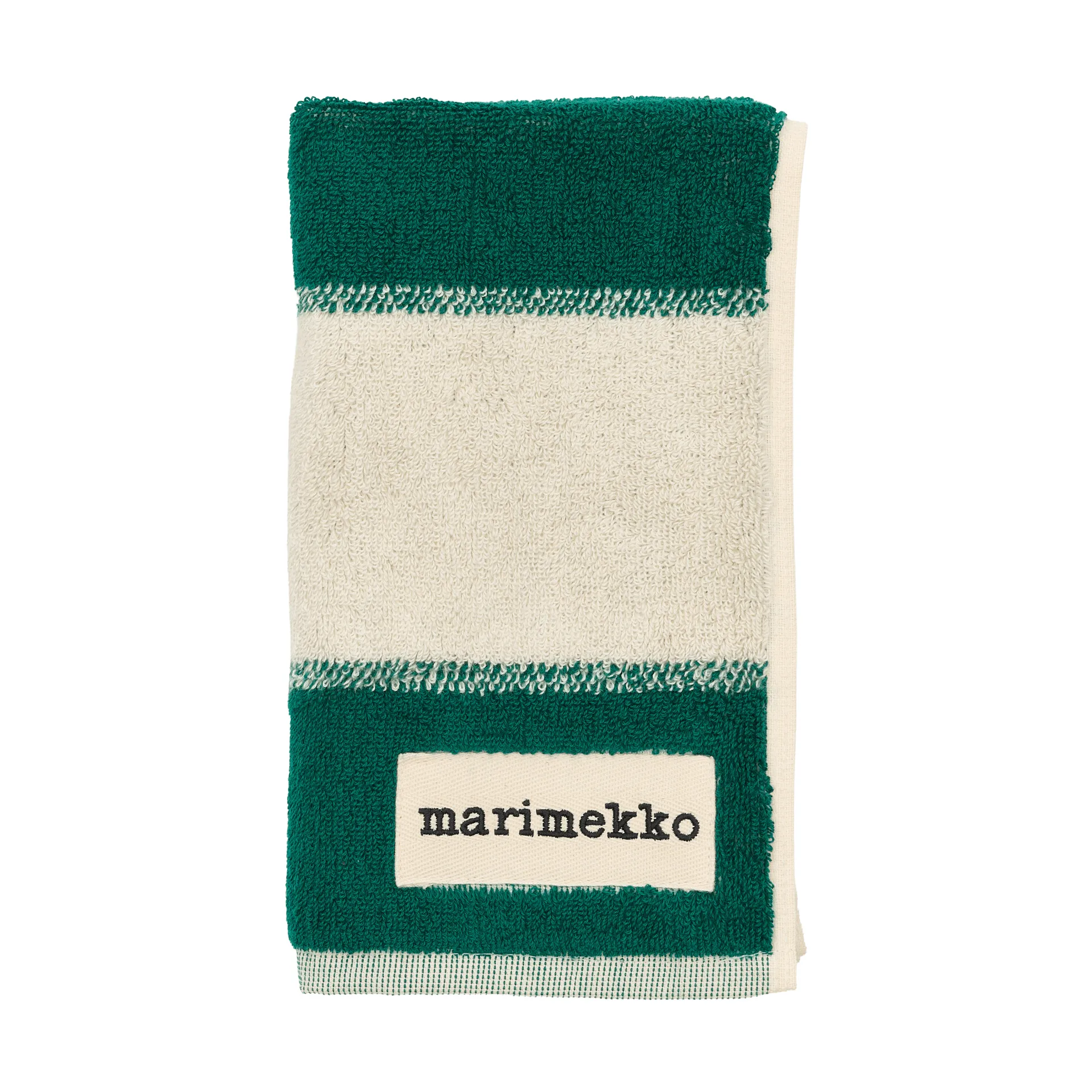 Galleria gæstehåndklæde, Emerald-melon Marimekko