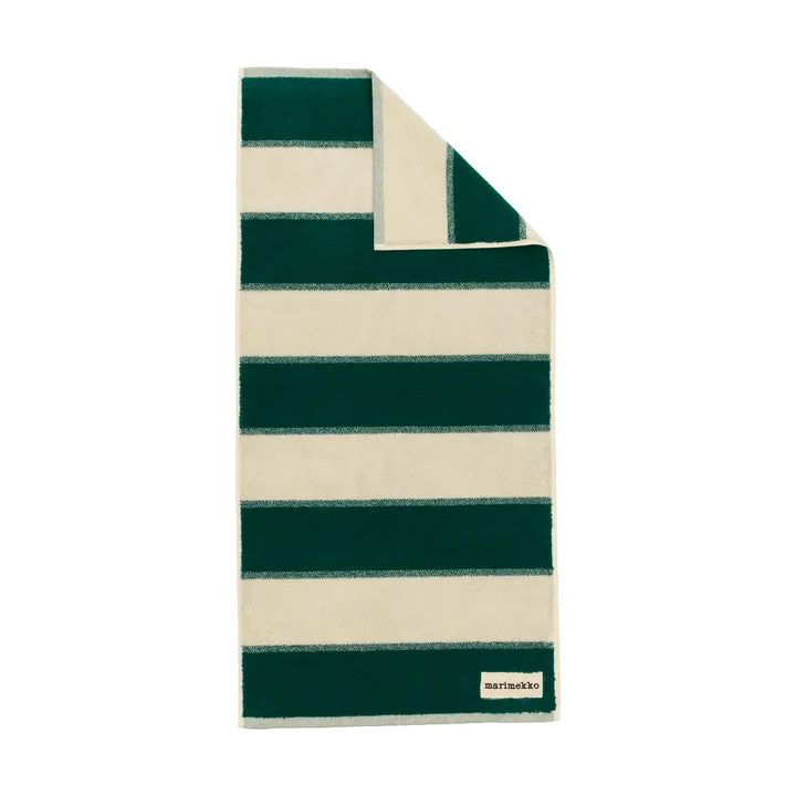 Galleria håndklæde - Emerald-melon - Marimekko