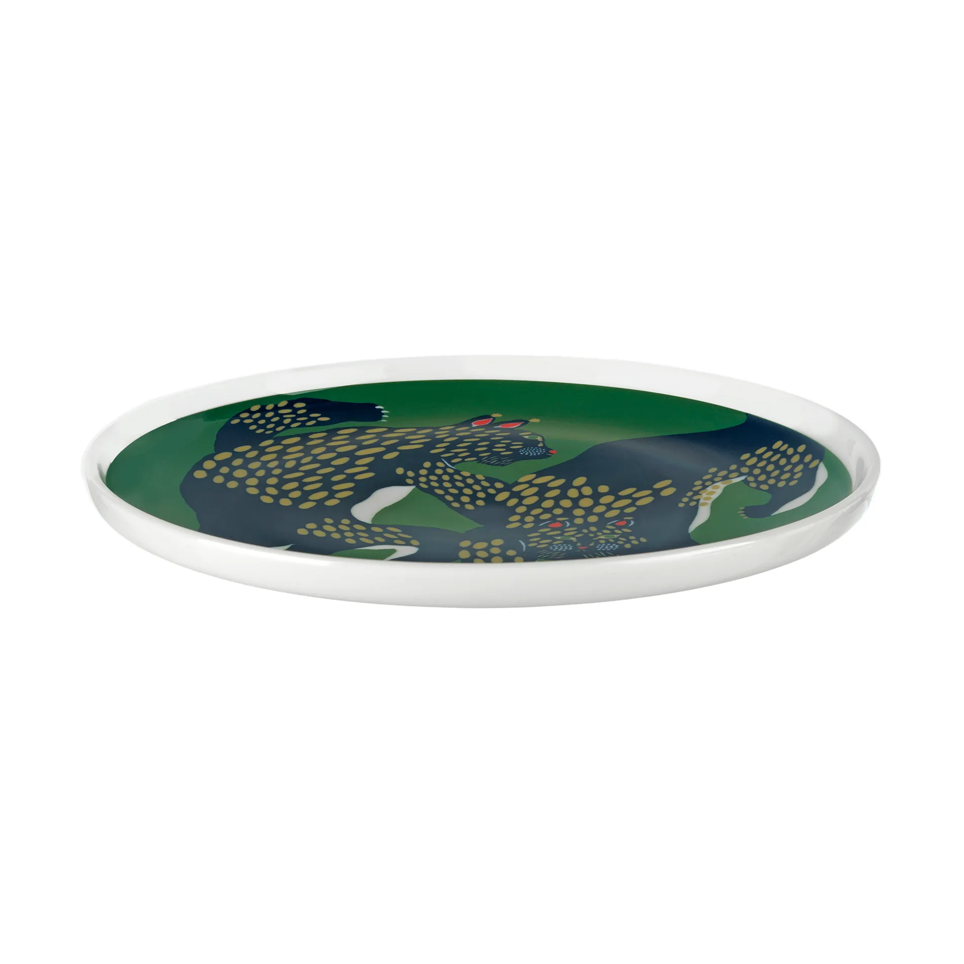 Ilves tallerken Ø20 cm, White-green-dark blue Marimekko